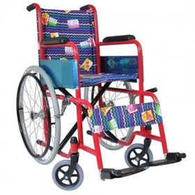 Resim Poylin P970 Renkli Çocuk Tekerlekli Sandalyesi 