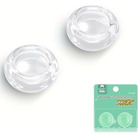 Resim Cloud011 Transparent Ps5 Xbox Switch Pro Controller Silikon Joystick Kapakları Konforlu Koruma 
