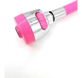 Resim Buffer® Oynar Başlıklı Tasarruflu Kubar Musluk Borusu ve Başlığı Pembe 