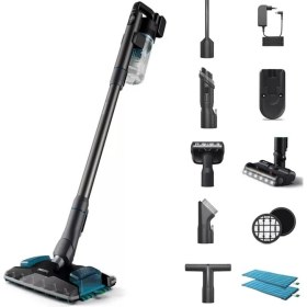 Resim Philips Aqua Plus 8000 Serisi Dijital Akıllı Ekran Premium Ultra Performanslı Kablosuz Dikey Süpürge - LUCİOLE BEYAZ LAMBADER HEDİYE! 