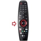 Resim Lg Sihirli Mouse Kumanda Joystick (An-Mr-Um-Ub Serisi) Siyah (Akıllı Kumanda Yedek Parça Kumanda Değildir) 