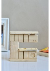 Resim Montessori Boyanabilir Ahşap Mutfak Çocuk Oyuncağı / Montessori Oyuncak 