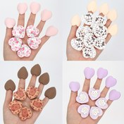 Resim Baskılı Kalp Şekilli Parmak Süngerleri 5/10/20/50 Adet, Karışık BB Krem & Fondöten Likit Kapatıcı İçin Güzellik Makyaj Süngeri. Özellikle Yerel Hatalar ve Leke Alanlarını (Göz Bölgesi, Burun Kanadı, Dudak Köşeleri) Hassas Kontür Etkisiyle Maskeleye Uygundur. Su ile Genişleyen Lateks İçermeyan Kuru ya da Nemli kullanım için Tüm Bej Tonları ile uyumlu Kosmetik Aplikatör, Kusur Kapatıcı,Baskılı Tasarım,Kalp Şeklinde Sünger,Genişletilebilir Sünger,Yumuşak Uygulayıcı, 