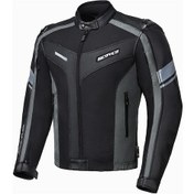 Resim Scoyco Jk 152 Motosiklet Montu Siyah Gri 