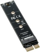 Resim M2 NVME SSD NGFF To PCI-E 3.0 X1 Kart Çevirici Adaptör M Key 