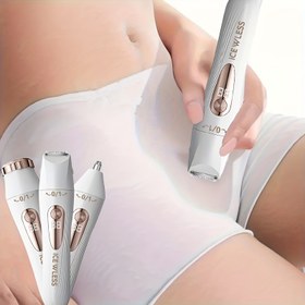 Resim Çok Fonksiyonlu Tıraş Makinesi, Kadınlar İçin 3'ü 1 Arada Tıraş Makinesi, USB Şarj, Akıllı LCD Ekran, Evde Koltuk Altı Tüyü Temizleyici, Kadınlar İçin Evde Kaş Kesici Burun Tüyü Temizleyici, Tıraş Aksesuarları, Kişisel Bakım Aleti, Şık Tasarım, Çok Yönlü Ekler, Bakım Aracı, Kompakt Tasarım, Dayanıklı Yapı, Kadınlar İçin Bakım Aracı, Kadınlar İçin Bakım Aksesuarı, Kadınlar İçin Bakım Aracı, Kadınlar İçin Bakım Aksesuarı, Kadınlar İçin Bakım 