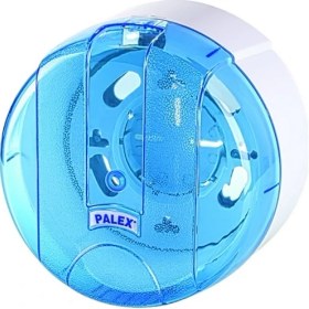 Resim Palex 3440-1 Içten Çekmeli Tuvalet Kağıdı Dispenseri Şeffaf Mavi 