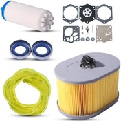 Resim 510244103 Husqvarna İçin Hava Filtre K970 K1260 Kesif Testeri Chaaw 510244103'ü K10rwj Karbüratör Onarım Kiti Yakıt Filtresi Yağ Sızdırması 