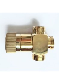 Resim Meriva Mr86 Gold Altın Banyo Robot Duş Seti Yönlendirici Musluk Altın 