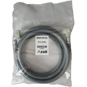 Resim 3mt (300CM) Çamaşır Makinesi Hortumu - Bulaşık Makinesi Şebeke Hortumu - Temiz Su Giriş Hortumu- Su Bağlantı Hortumu – Sızdırmaz Yüksek Kaliteli Hortum - (1 Adet) 