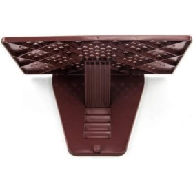 Resim Katlanabilir Portatif Masaüstü Plastik Rahle - Kahve Renk 