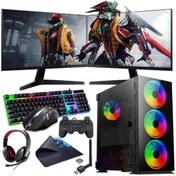 Resim INTEL i7 13700F 16GB 1TB M2 8GB RTX3050 Çift 24" Mon. (Gaming SET) Rogame