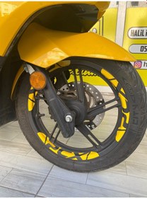 Resim honda pcx jant şeridi (sarı) 