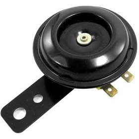 Resim Gildedwill Dc 12v 1.5a Siyah Metal Elektrikli Korna Motosiklet İçin Bileşik Korna 