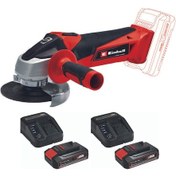 Resim Einhell TC-AG 18/115 Li 2 x 2.5 ah Akülü Avuç Taşlama 