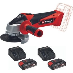 Resim Einhell TC-AG 18/115 Li 2 x 2.5 ah Akülü Avuç Taşlama 