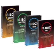 Resim S-Box Prezervatif Karma Paket 48 Adet 