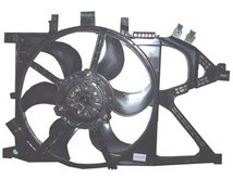 Resim OPEL CORSA- C- 00/03; RADYATÖR FAN DAVLUMBAZI KOMPLE 1.7CC 2FİŞLİ (5KANAT)(DİZEL TİP) (BFN) 24445185 