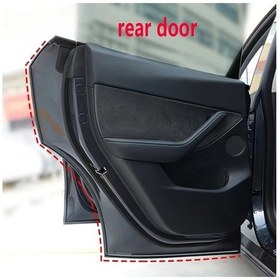 Resim Hightower Tesla Model Y Ses Yalıtım Şeridi Seti Siyah Kapı Contası Tavan Ses Geçirmez 