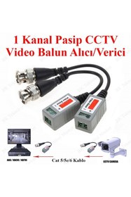 Resim BK Teknoloji Cctv Kamera Video Balun 1 Kanal Pasif Video Alıcı/verici 
