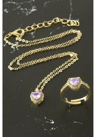 Resim Pnr Zirkon Taşlı Set Koyle - Flzdgnkr - 56 Gümüş Rengi 