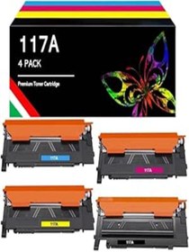 Resim HP AURA TONER HP MFP 179fnw 178nw 150a 178nwg 179fwg 179 178 150 W2070A W2071A W2072A W2073 4 ADET 