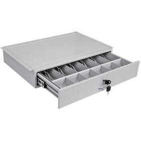 Resim Nas Çelik 6 Bölmeli Para Çekmecesi 