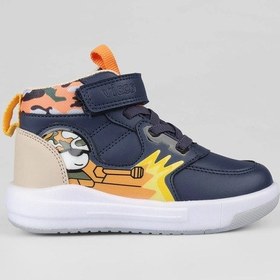 Resim Vicco Dragus Erkek Çocuk Işıklı Taban Rahat Hafif Ortopedik Bot Lacivert 