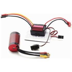 Resim Didadodo Gtskytenrc 3700kv Motor & 35a Esc - 1/14 1/16 Rc Araçlar İçin 