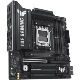 Resim Asus Tuf Gamıng B850M-E WIFI6E Ddr5 Hdmı-Dp Typec Pcıe 5.0 Am5 Matx 