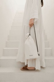 Resim Keten Peştemal Sarı, Taşıma Çantalı 