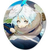 Resim That Time I Got Reincarnated As A Slime Bilek Destekli Mousepad Model - 2 Oval 