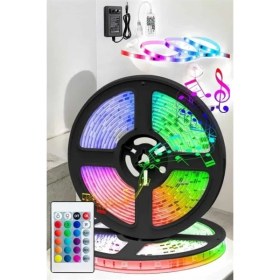 Resim LED Işık 5 Metre Şerit LED Rgb Işıklı 
