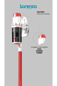 Resim Lorenzo Vacumm Kablosuz Şarjlı Süpürge 2 in 1 