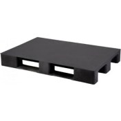 Resim TeknoTrust 80x120x15 cm siyah plastik palet, kapalı tip, 5-10 kg, 2 yıl garanti 