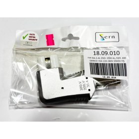 Resim Typ-Ra-2-Al Endüstriyel Eğik Model Erkek Fiş – Alüminyum/seramik – 400°C – 35A – 220-380V 