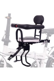 Resim Asroya Elektrikli Bisiklet İçin Çocuk Ön Taşıyıcı E-Bike Rks-Skyjet Kadro Bağlantılı 