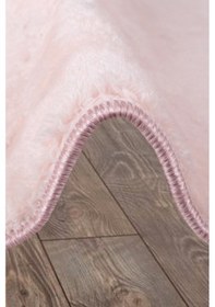 Resim Elite Pudra 60x100 Cm Tek Parça Peluş Banyo Paspası Kaymaz Tabanl Pudra 