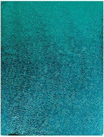 Resim Gofrajlı Masa Örtüsü Metalik Turkuaz120x180 CM 