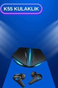 Resim Toptan Bulurum Kadınlar İçin Dokunmatik Ekran Akıllı Saat ve Gamer Kablosuz Bluetooth Kulaklık ANC Özelliği 