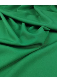Resim Çimen Yeşili Renkte Krep Kumaş En 140 Cm X Boy 370 Cm -9640 Renkli 