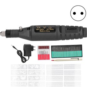 Resim Creatorally 60 Adet Elektrikli Gravür Makinesi Ayarlanabilir Hız Mini Gravür Cilalama Kalemi 50-60HzEU Fişi Ac 100-240V (Yurt Dışından) 