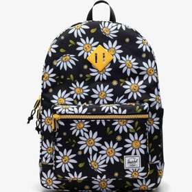 Resim Herschel Heritage Daisy Çocuk Siyah Sırt Çantası 