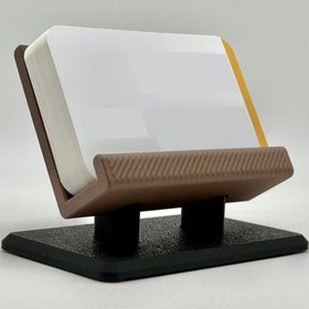 Resim Yapı3D Masaüstü Kartvizitlik - Modern Tasarım Kartvizit Standı 