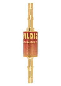 Resim Ennalbur Yıldız 1018 Alev Emniyet Valfi Hortum Arası İçin Yanıcı Gaz 