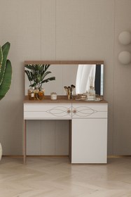 Resim Modalife Alvin Aynalı Şifonyer - Sarı Meşe 