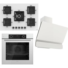 Resim Fryart Ss Serisi Beyaz Set (SS036 + XE63CB +D081 ) 