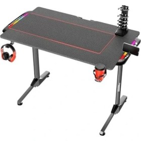 Resim Twısted Mınds T Desıgn TM-T-1060-RGB Karbon Fiber E-Spor Oyuncu Masası 
