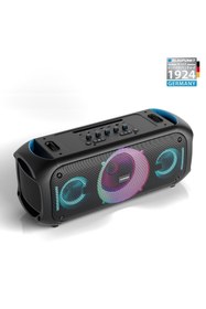 Resim Blaupunkt Pl700 Mikrofonlu Uzaktan Kumandalı Kablosuz Bluetooth Speaker Hoparlör Siyah 