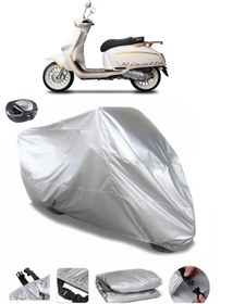 Resim CoverPlus Yuki Route 110 ARKA ÇANTA UYUMLU SU GEÇİRMEZ MOTOSİKLET BRANDASI 